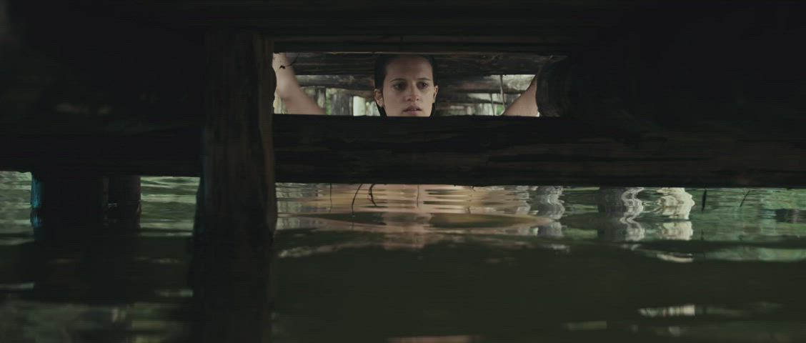 alicia vikander celebrity cinema nudity swedish underwater clip