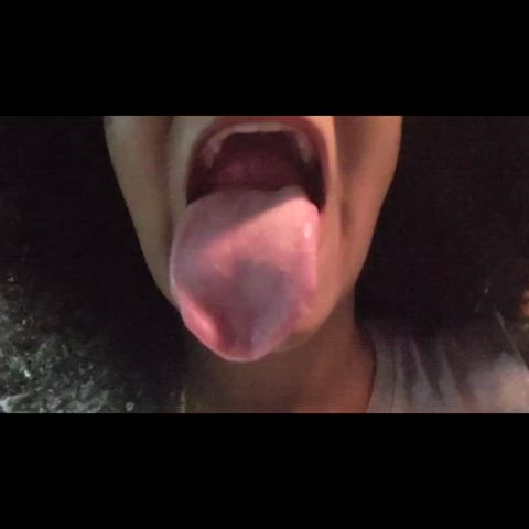 amateur latina long tongue onlyfans tongue fetish clip