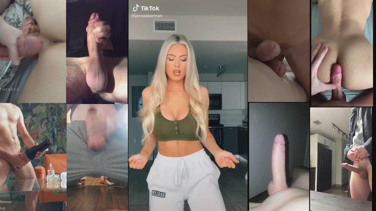 BabeCock Big Tits Blonde Cum Dancing Frotting TikTok clip