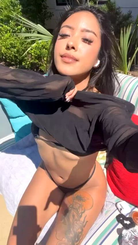 bikini latina tease clip