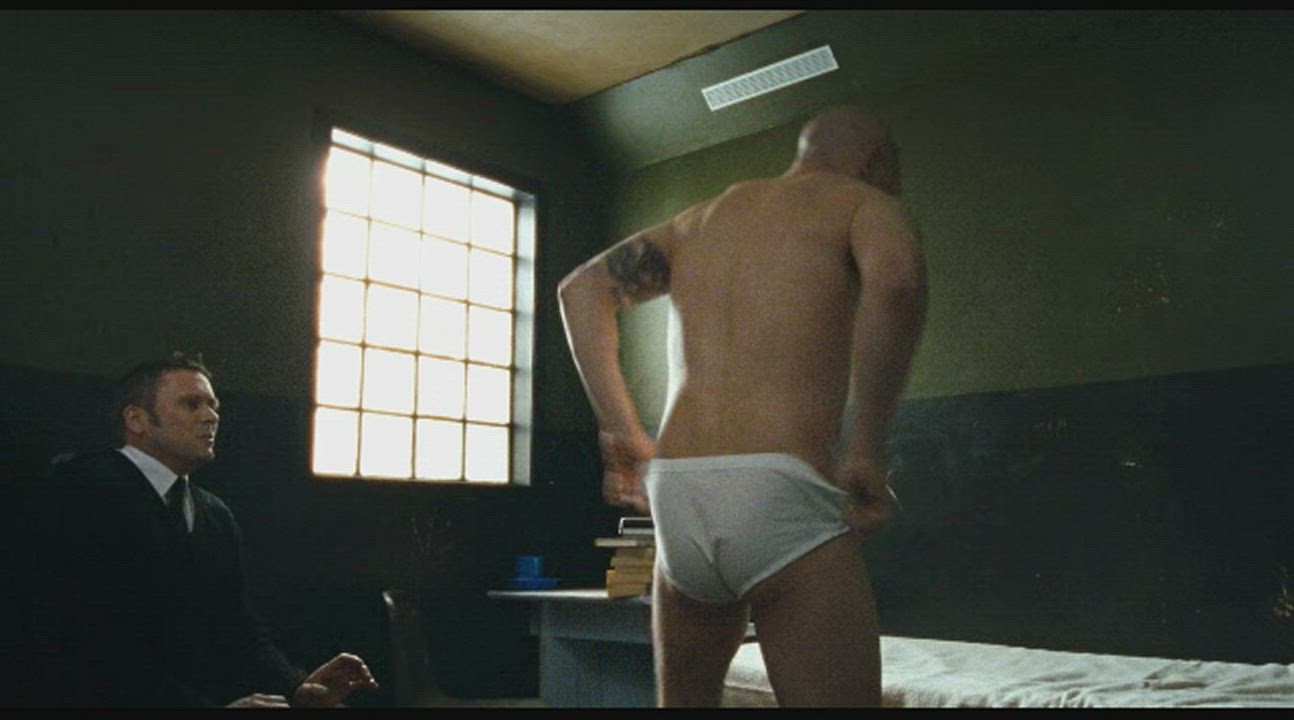 Name Tom Hardy. English Actor from the film Bronson.