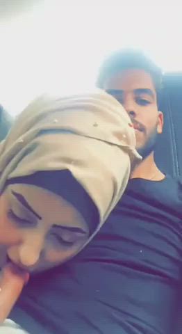 arab blowjob hijab kiss muslim clip