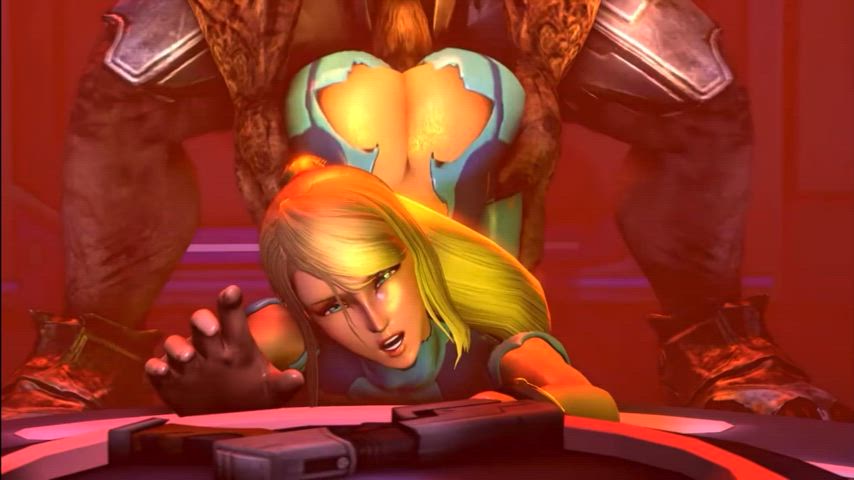 Samus's juicy ass getting it from behind (Jujala)