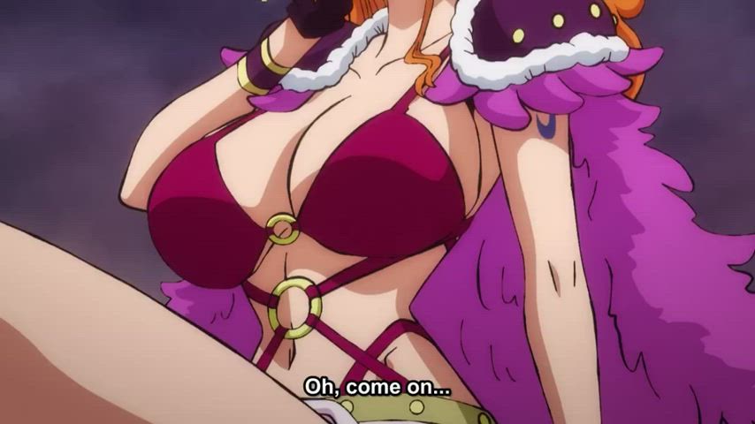 Usopp in between 3 girls [One Piece Episode 984]