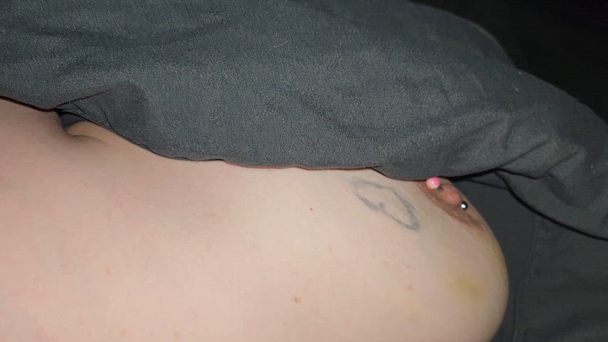 amateur big tits exposed groping nipple piercing pierced piercing sleeping freeuse-fantasy