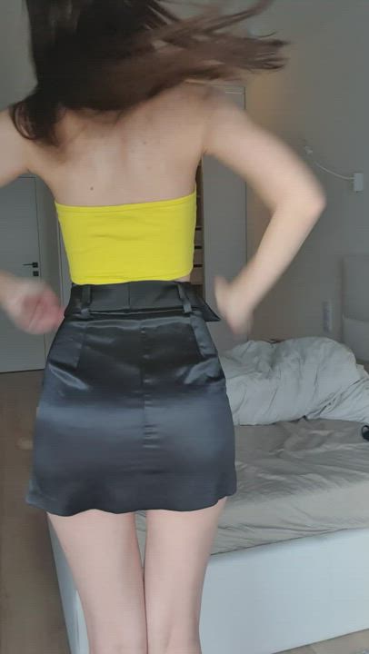 Do you like what is under my skirt?