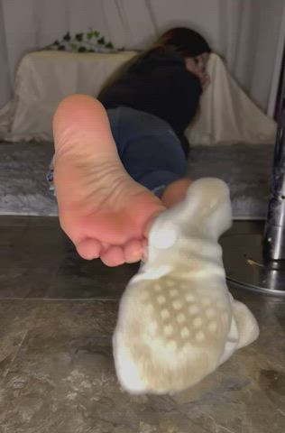Dirty ankle sock removal 🤩🫶🏻