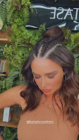 brazilian brown eyes brunette dani facial goddess hair labia sensual tease clip