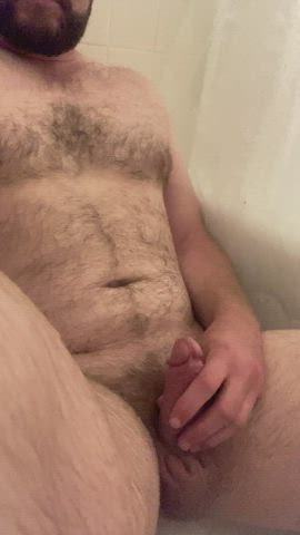 Who else likes a shower in the shower? (M) (oc)