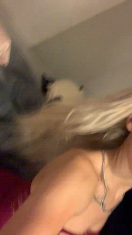 blonde bouncing tits cowgirl lingerie nsfw onlyfans sucking teen tiktok tits clip