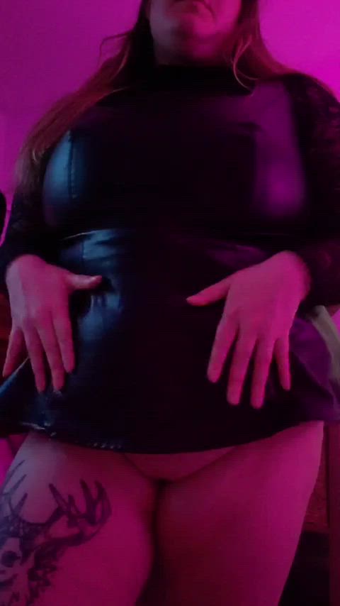 bbw fupa leather clip