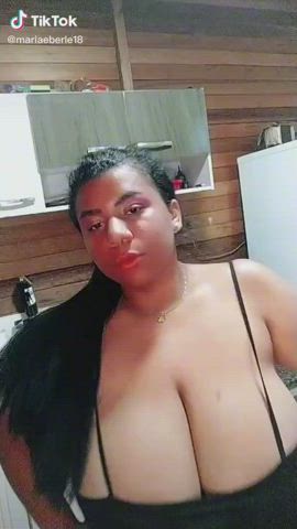 BBW Big Tits Dancing clip