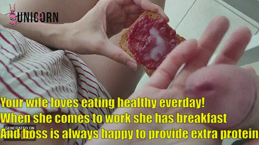 She does love to eat healthy