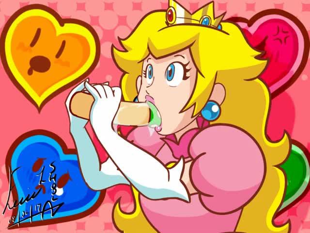 2216661 - Princess Peach Shool Super Mario Bros. animated webm