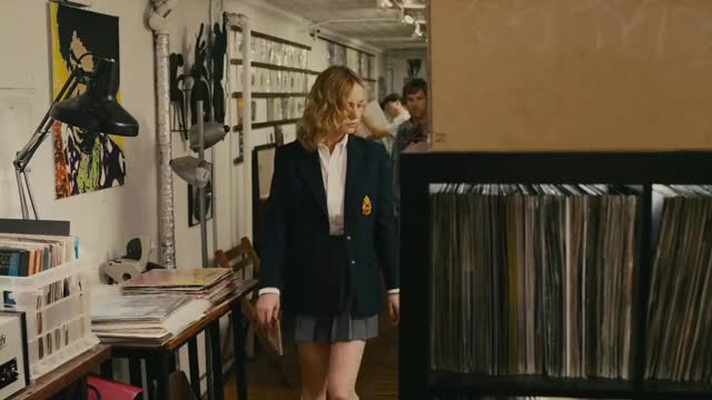 Brie Larson - The Trouble with Bliss (2011) - meeting the protagonist & kissing