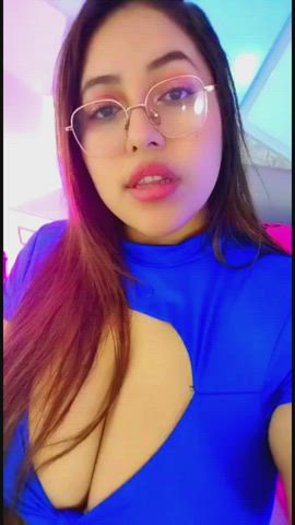 big ass big tits busty chubby glasses latina sex tease clip