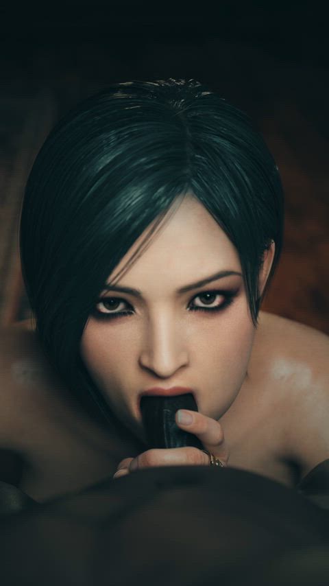 Ada Wong blowjob (CrimsonLudus)