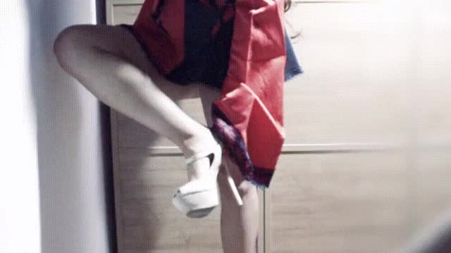 cosplayer fucked from behind