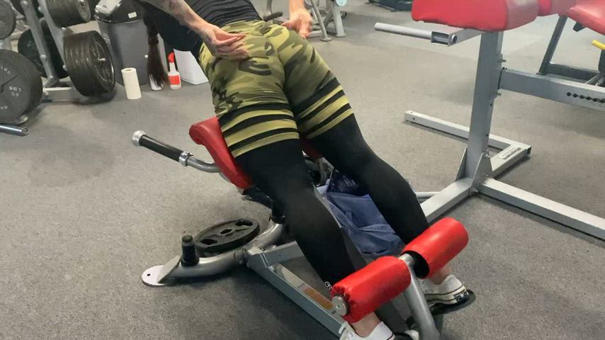 ass booty fitness gym leggings modernsexyfitness onlyfans pawg solo thick clip