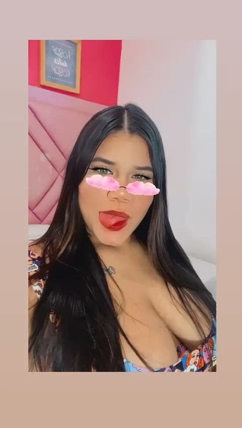 camgirl cute lips sensual teen teens webcam clip