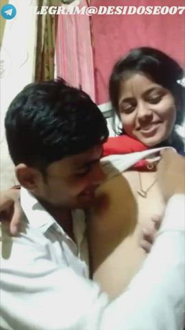 Very Rare/Unseen Cute Shy Bengali Babe in a horny mood Enjoying With Her BF ( Never