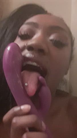 I love licking my cum off!