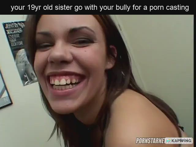 Blowbang Caption Cum Cum In Mouth Cum Swallow Sister Swallowing clip