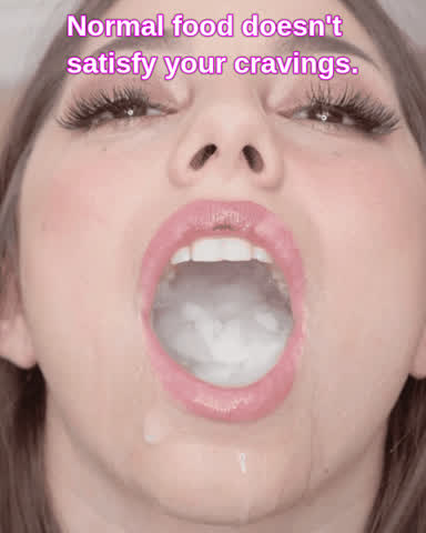 Only sissy food for you.