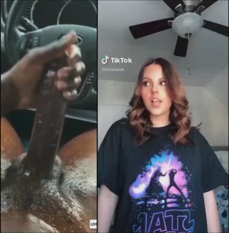 her tits and her tiktoks are good for one thing only