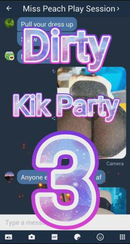 Watch Miss Peach Cum at the Dirty Kik Party 3