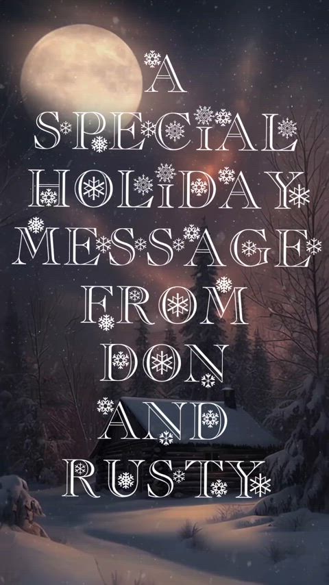 A Special Holiday Message