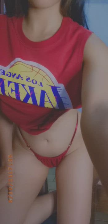 I'm ready to [rate] your cock, babe💕 Your little latina doll is here for you💦💦