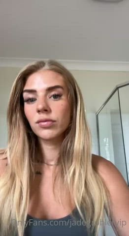 blonde booty pussy clip