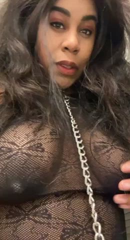 Close up of my tits in lingerie