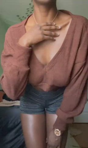 Big Tits Ebony Flashing Pussy Teen Porn