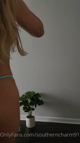 ass bikini blonde clip