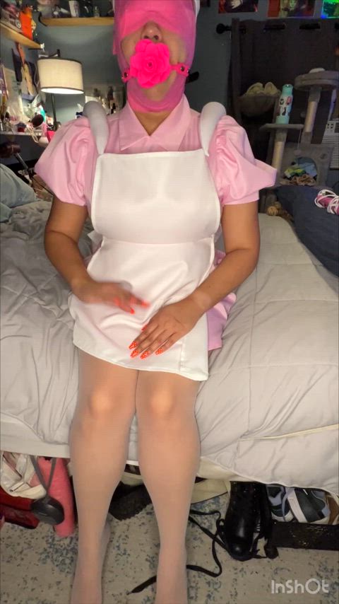 Nurse Joy spanked, services cock and gets creampied while tied up is uploaded on