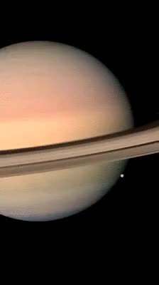 Saturn & Mimas