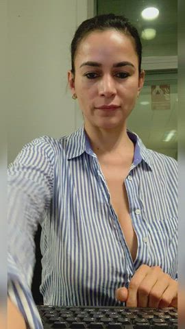 More boobs at office!!