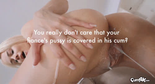 Cum Dripping Hotwife Pussy clip