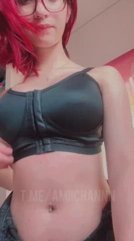 big tits petite tits clip