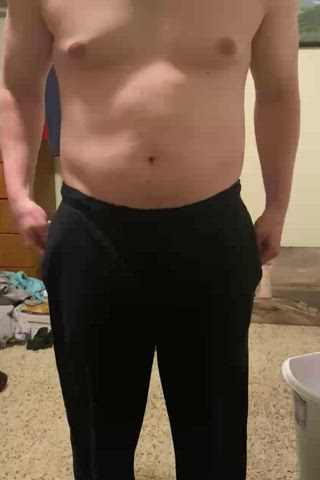 Male Masturbation Thong Undressing clip