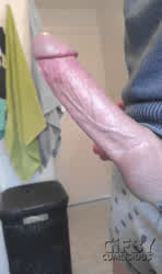 Big Dick Cock Cum Cumshot Cut Cock Dripping Hands Free Pulsating clip