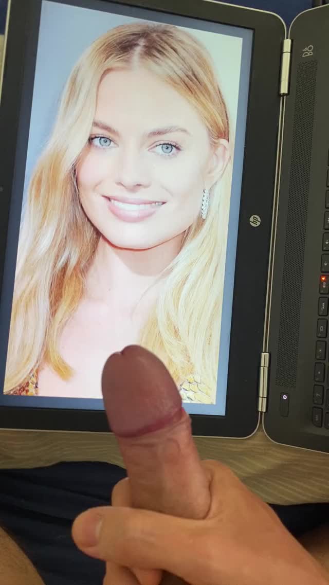 Margot’s face was made for cum ? [Winner week 2 celebrity cum contest] ?