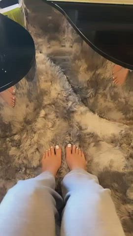 feet feet fetish tease teasing toes clip