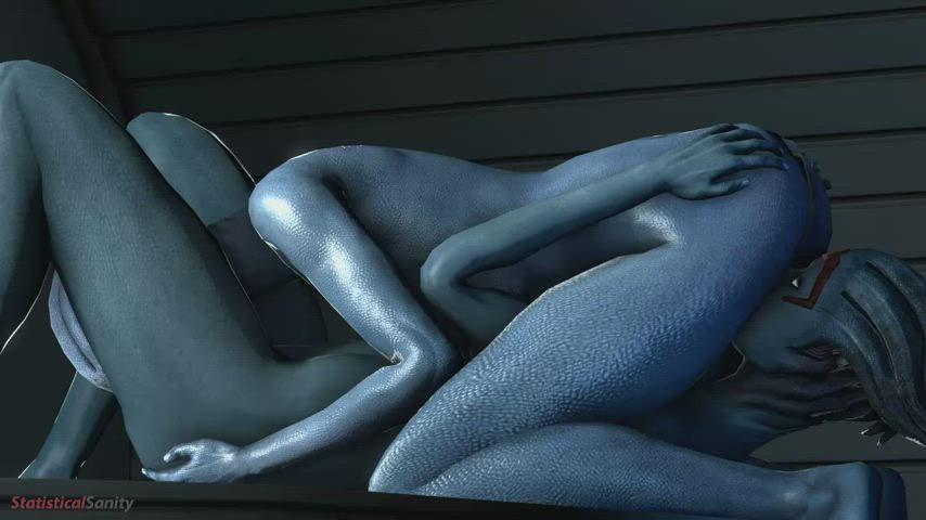 69 Alien Animation Cunnilingus Lesbian Nude Yuri clip