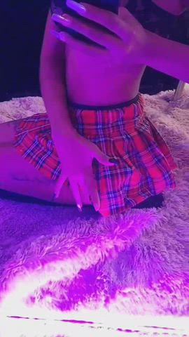 Ass Latina Nails Petite Pole Dance Schoolgirl clip