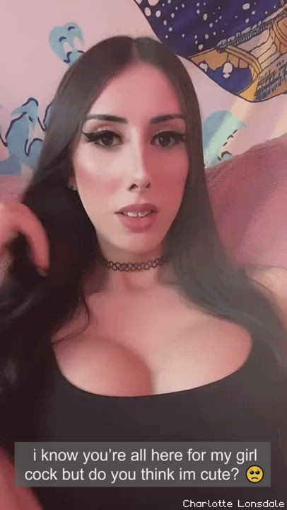 Big Tits Brown Eyes Brunette Caption Choker Trans clip