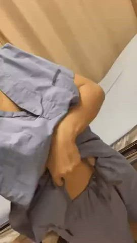 Amateur Big Tits Boobs Flashing Nurse clip