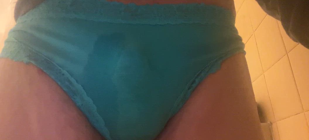 golden shower panties peeing wet and messy golden-showers piss-sluts wetting clip